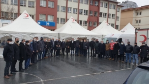 MHP KAĞITHANEDEN , KAN BAĞIŞI KAMPANYASI İLE KIZILAY'A DESTEK VERDİ