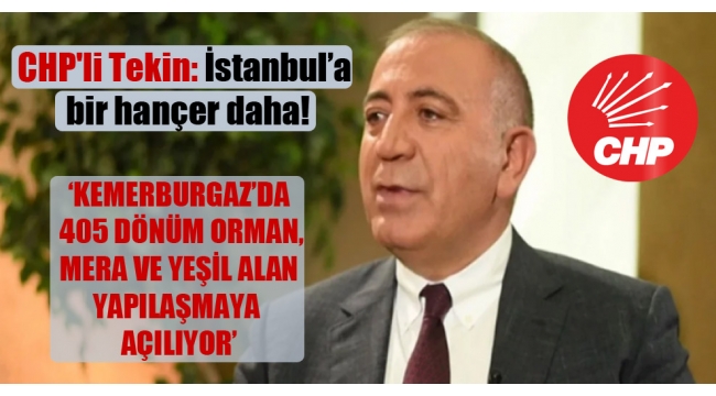 İstanbul'da Çevre Düzeni Planı delindi, yeşil alana avm-rezidans dikilecek