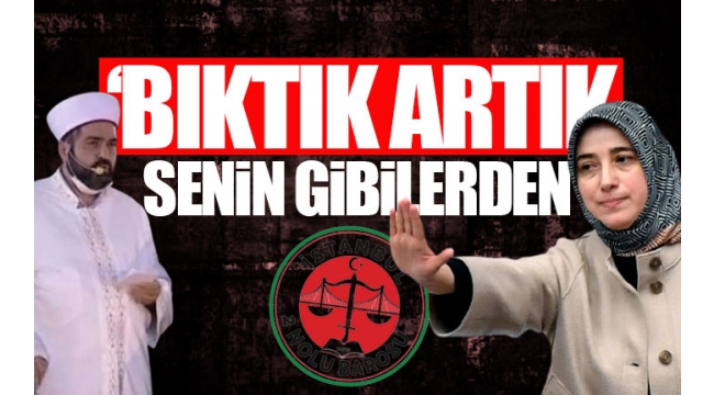 Boynukalına işini yap diyen AKPli vekile iktidara yakın barodan sert tepki