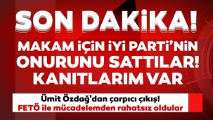 İYİ PARTİ DE ŞOK İSTİFA !