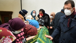 Dilek İmamoğlunun annesi son yolculuğuna uğurlandı