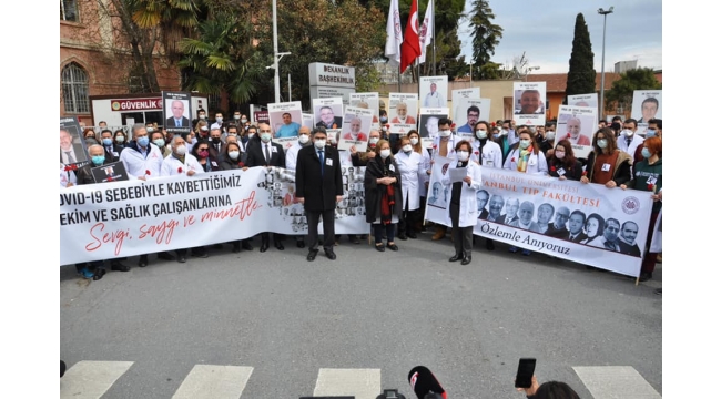 KORONAVİRÜSTEN VEFAT EDEN SAĞLIK ŞEHİTLERİ UNUTULMADI !