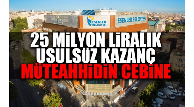 Esenler Belediyesinde fazla inşaat hakkı skandalı