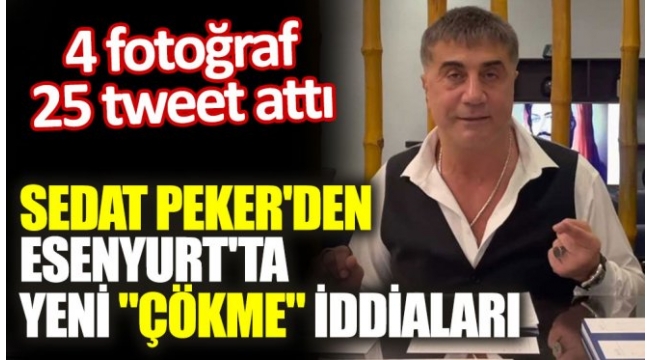 Sedat Pekerden Esenyurtta yeni çökme iddiaları