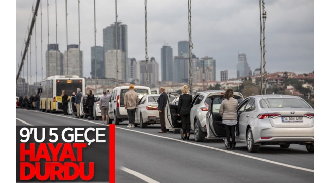 Türkiyede saat 9u 5 geçe hayat 2 dakikalığına durdu