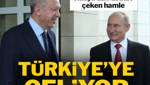Putin, Erdoğan'ın daveti üzerine Türkiye'ye geliyor