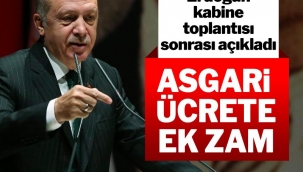 Asgari ücrete ek zam geliyor
