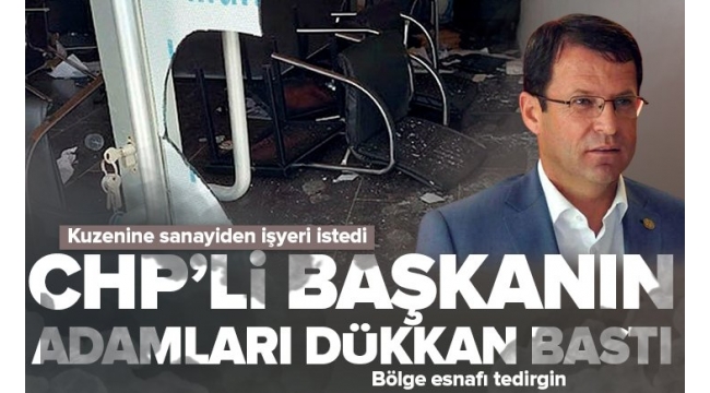 Samandağ Belediye Başkanı Refik Eryılmazın adamları dükkan basıp yağmaladı! Bölge esnafı tedirgin.