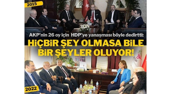 AKP'li vekil: 'Anayasa değişikliği için HDP'ye ihtiyacımız var'