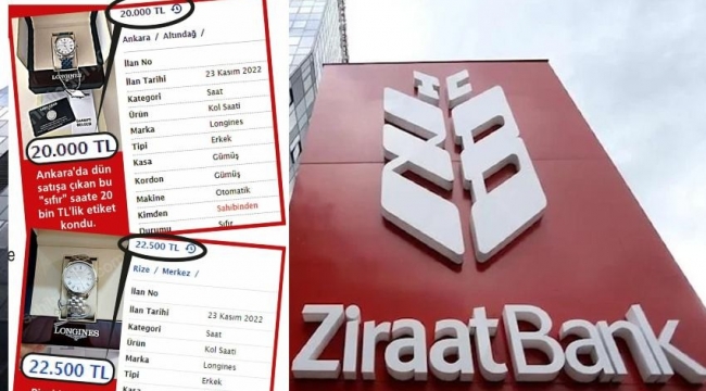 Ziraat Bankası, çalışanlara 31 Bin Liralık saat hediye etti, alan satışa koştu