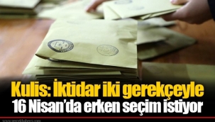 Başkent kulislerinde bomba iddia: AK Parti, seçimi 16 Nisan'a çekecek