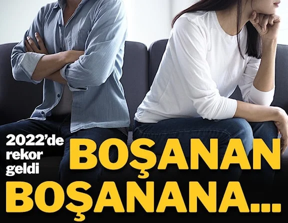 Boşanma sayısı ve boşanma hızında rekor