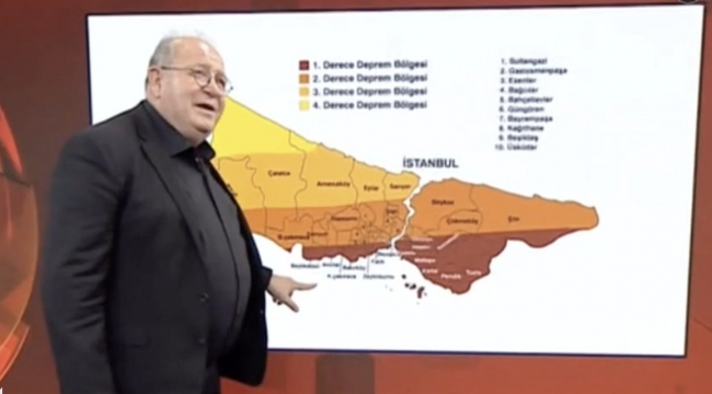 Prof. Dr. Şükrü Ersoy, İstanbul'un risk haritasına göre zemini sağlam olan ilçeleri açıkladı