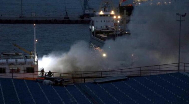 Feribotta yangın: 30 yolcu etkilendi