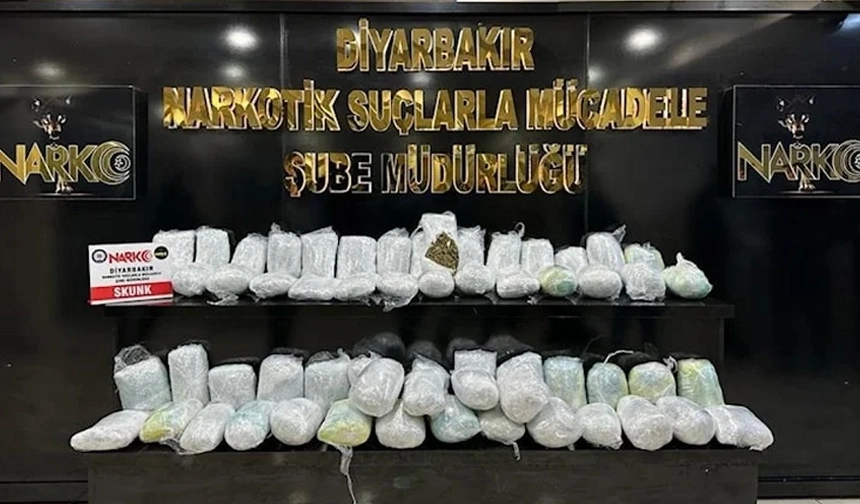 Takside 41 kilo uyuşturucu ele geçirildi