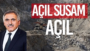 Kapatılan taş ocağı, sahibi vekil seçilince yeniden açıldı