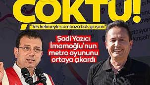 Şadi Yazıcı Ekrem İmamoğlu'nun metro oyununu ortaya çıkardı: Tek kelimeyle cambaza bak girişimi