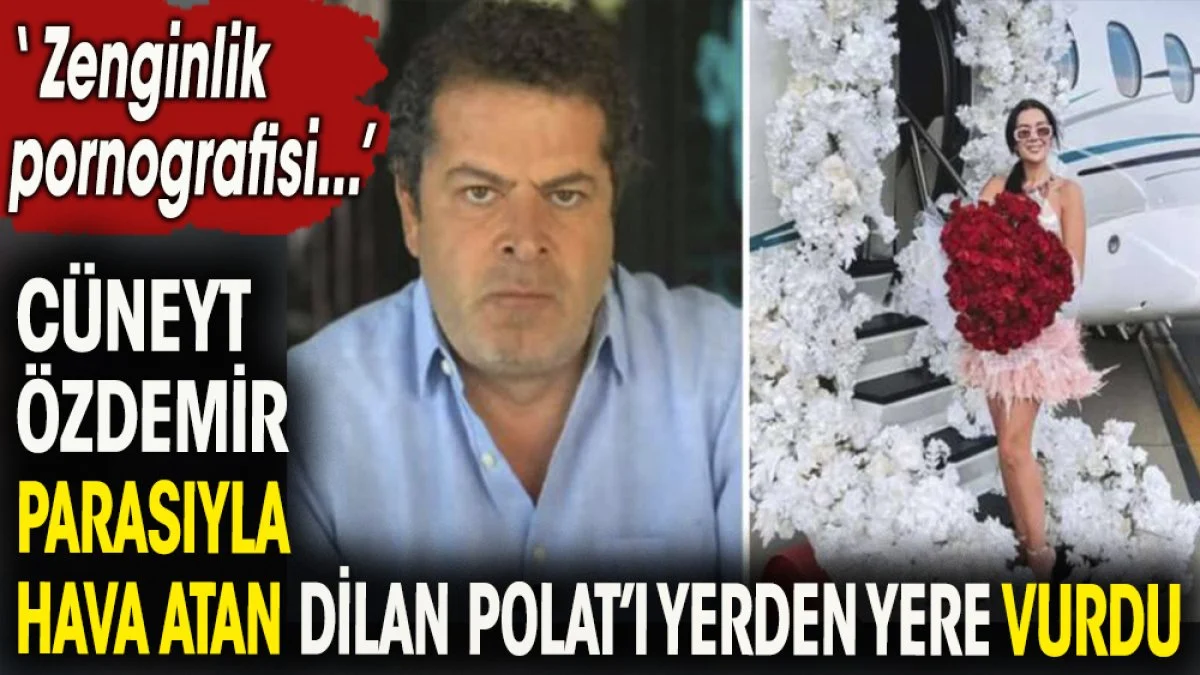 Cüneyt Özdemir parasıyla hava atan Dilan Polat'ı yerden yere vurdu