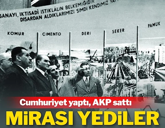 Cumhuriyetin mirasını yediler