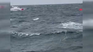 Marmara Denizi'nde kargo gemisi battı! Mürettebatı kurtarma çalışmaları sürüyor 