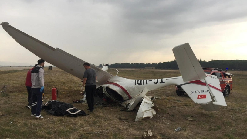 Bursa'da eğitim uçağı düştü! 2 pilot hayatını kaybetti