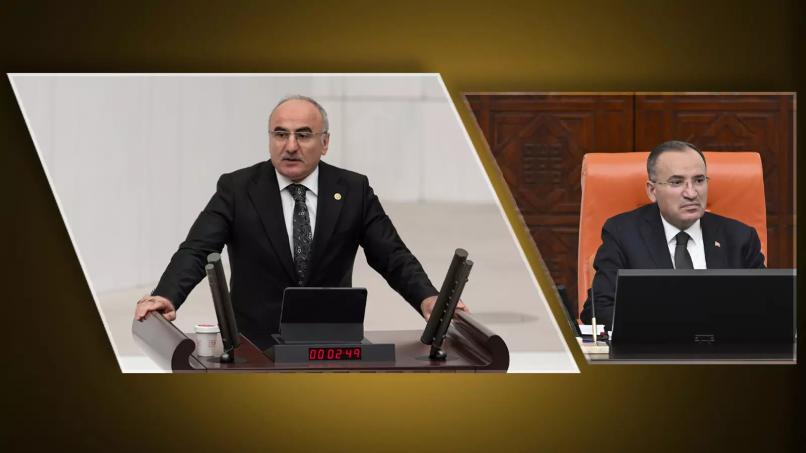 Meclis'te gergin anlar! AK Partili vekil, İYİ Parti'nin önergesine fıkrayla yanıt verdi... Bozdağ ısrarla özür istedi