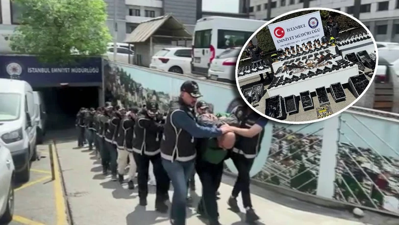 İstanbul'da organize suç örgütü üyelerine operasyon: 104 gözaltı