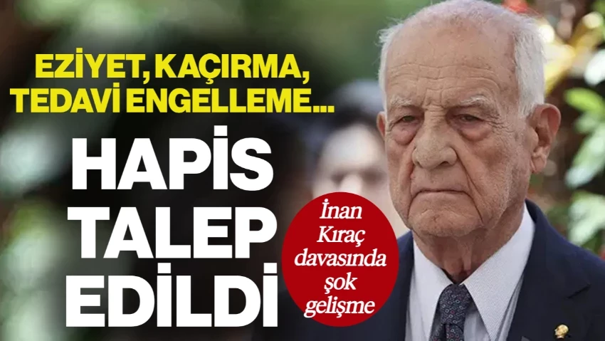 İnan Kıraç Davasında Şok Gelişme! Eziyet, Kaçırma, Tedaviyi Engelleme... Emine Alangoya ve Bazı Çalışanları İçin Hapis Talebi