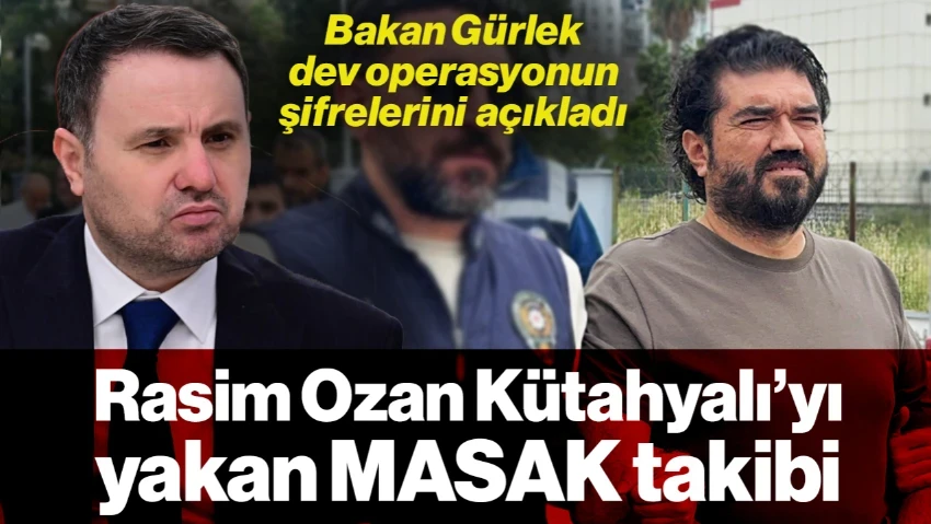 Bakan Gürlek, Rasim Ozan Kütahyalı'yı Yakan MASAK Takibini Anlattı